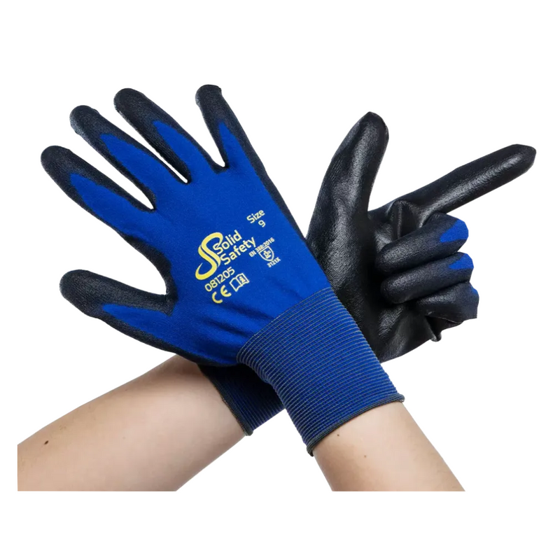 AMPri SolidSafety Tough Fine Touch ultraleichte Montagehandschuhe XS - XXL-zoom-