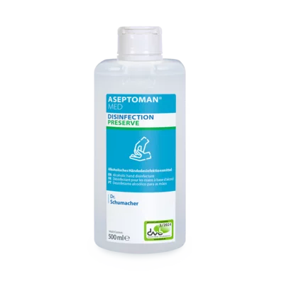 Dr. Schumacher Aseptoman® med Händedesinfektion