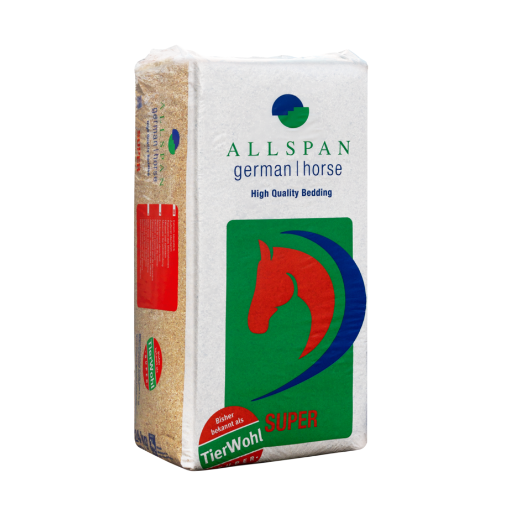 Allspan German Horse Super Weichholzgranulat, 24 Kg | Karton (1 Säcke)-zoom-1