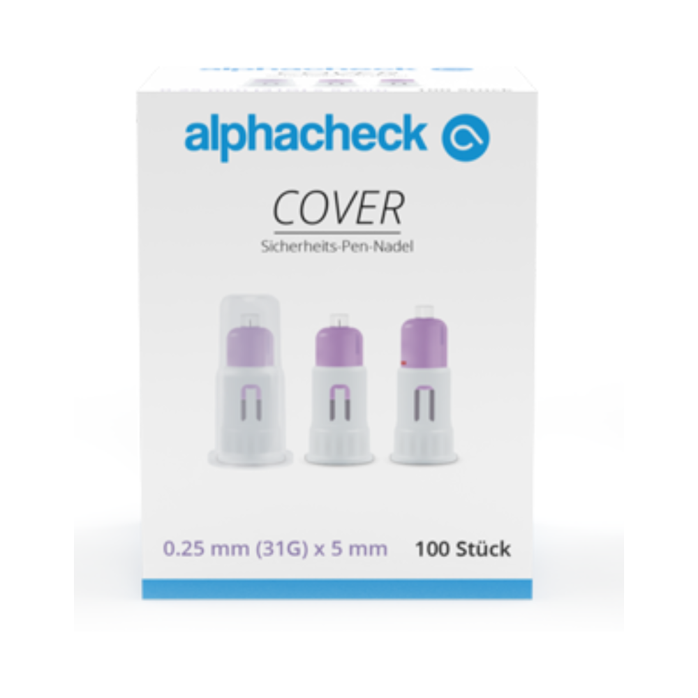 Alphacheck COVER Sicherheits-Pen-Nadeln, verschiedene Größen-2