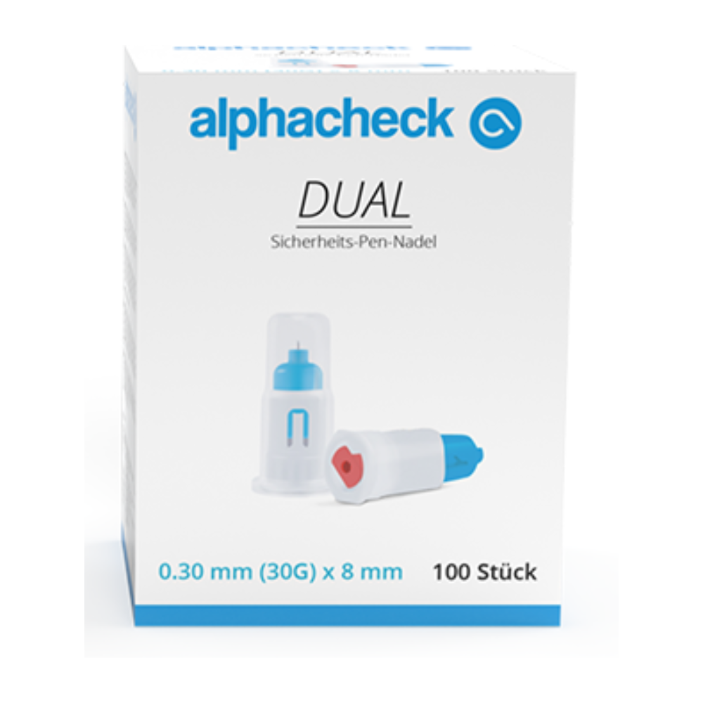 Alphacheck DUAL Sicherheits-Pen-Nadeln, verschiedene Größen-zoom-2