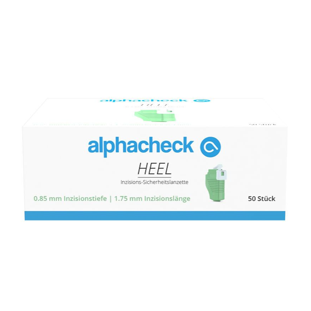 Alphacheck HEEL Inzisions-Sicherheitslanzetten, verschiedene Größen-zoom-2