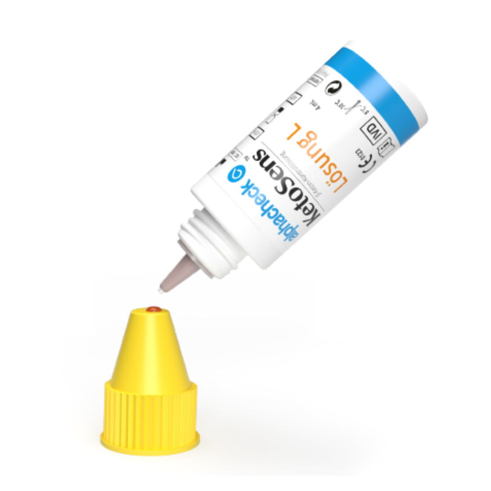 Alphacheck KetoSens β-Keton-Kontrolllösung L+M | Packung (2 Fläschchen)-3