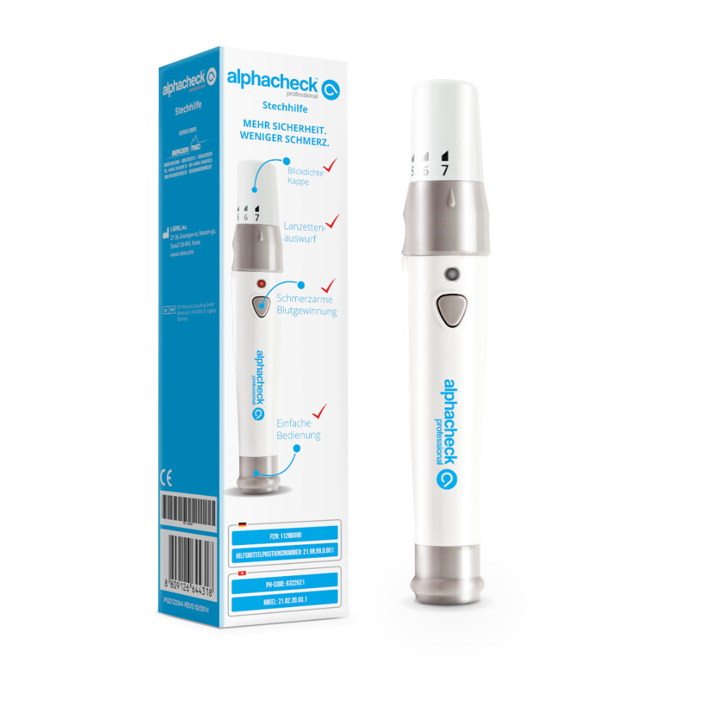 Alphacheck professional Stechhilfe | Packung (1 Stück)-zoom-1