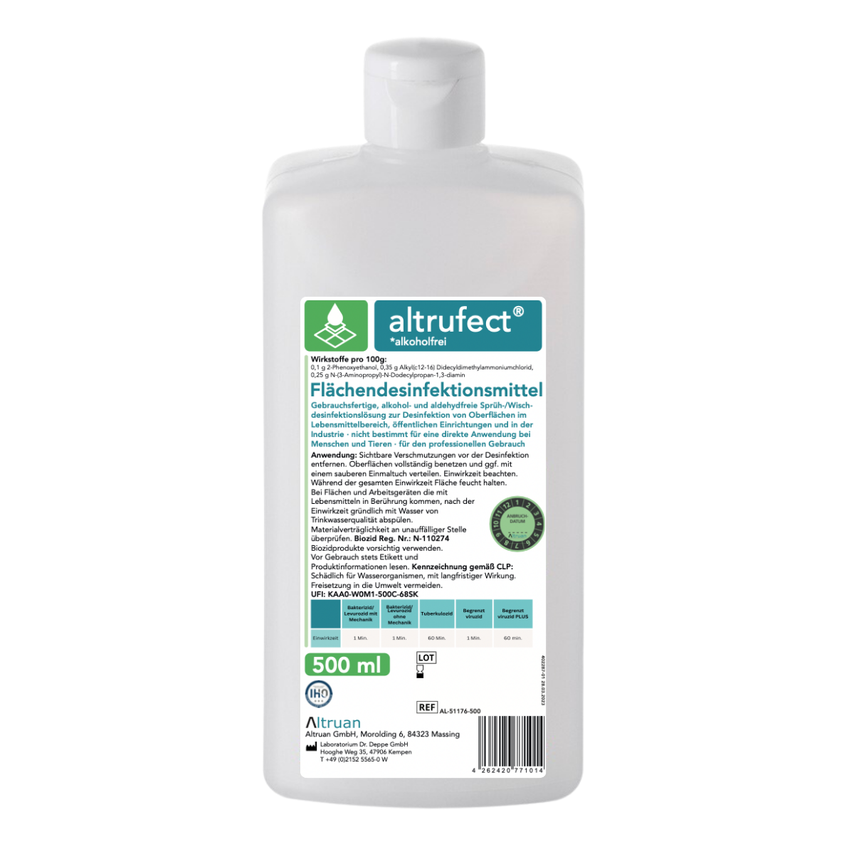 Altrufect® Flächendesinfektionsmittel - 500 ml | Flasche (500 ml)-1
