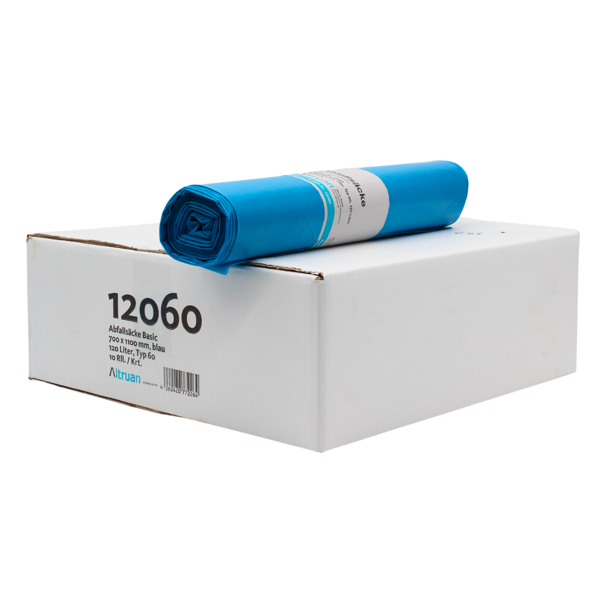 Altruan Müllsack 120 Liter Typ 60, 12060 Basic, blau-zoom-1