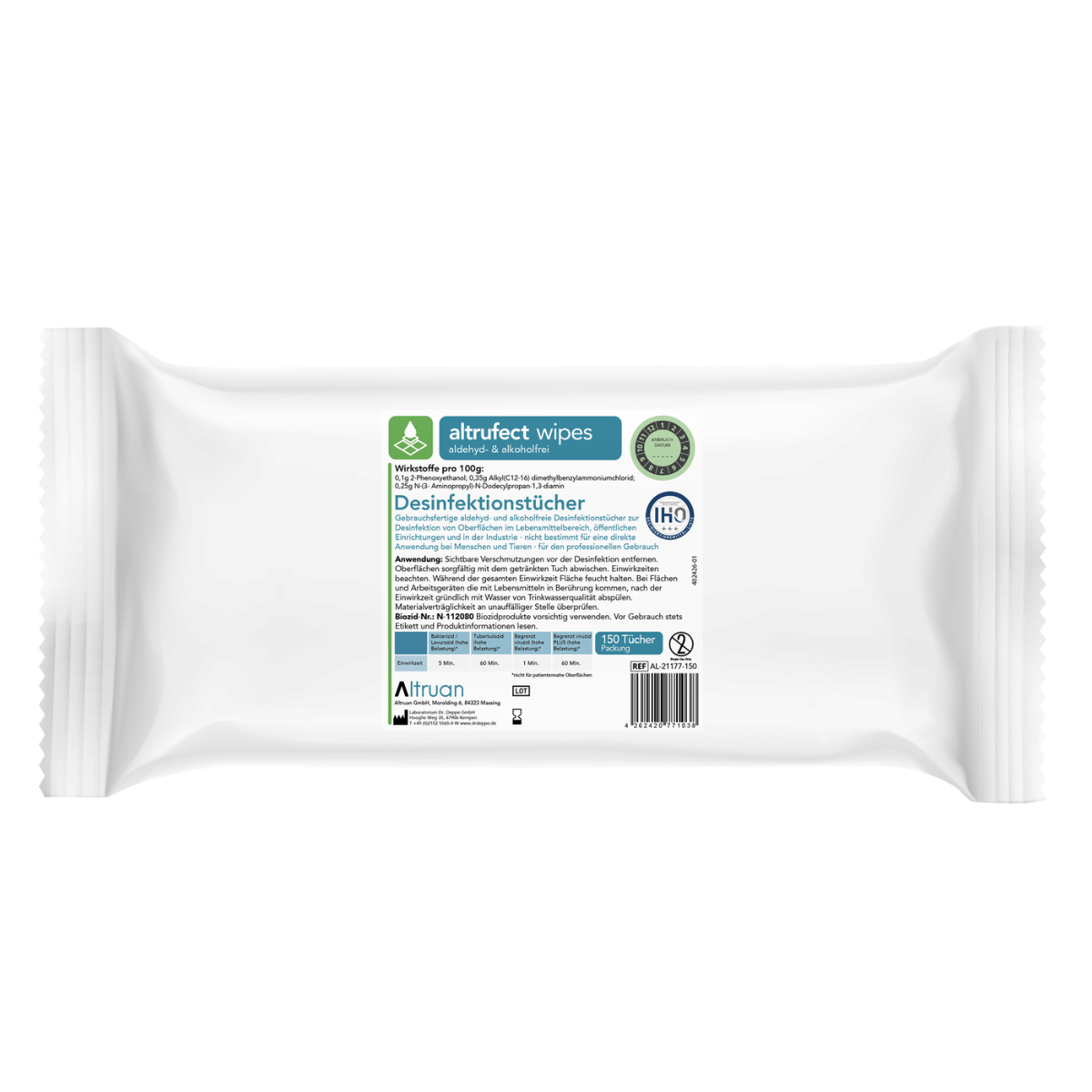 Altrufect® Wipes Flächendesinfektionstücher, verschiedene Varianten-1