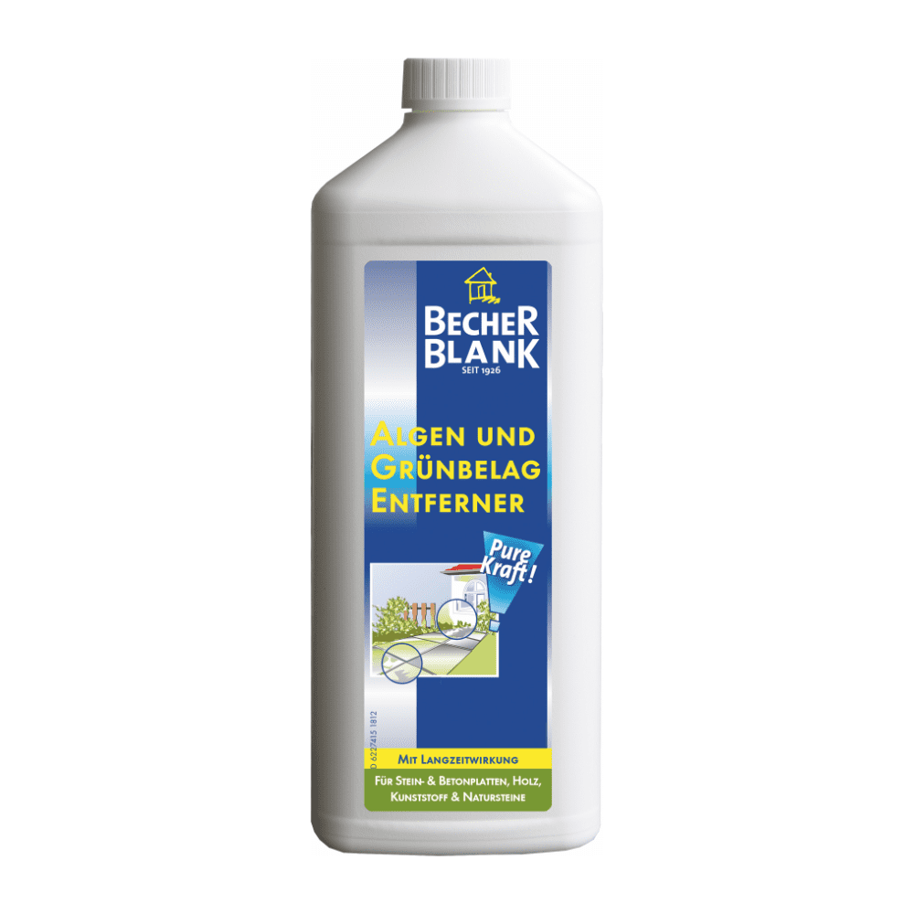 Auslaufartikel: BecherBlank Algen und Grünbelag Entferner | Flasche (1000 ml)