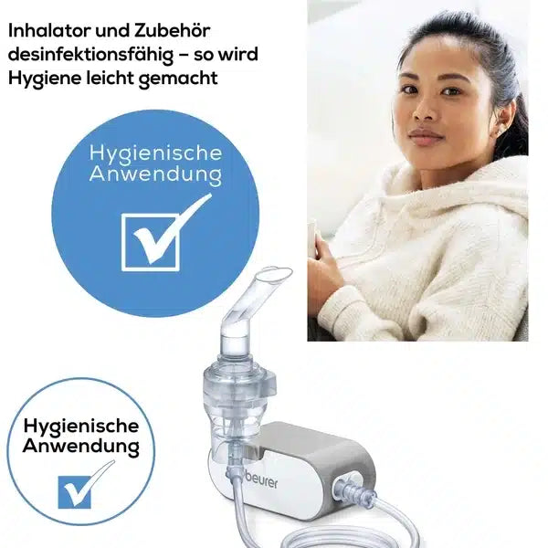 Auslaufartikel: Beurer kleiner Inhalator IH 58-3