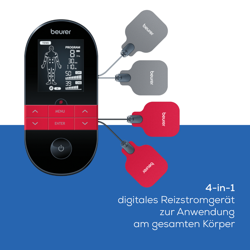 Auslaufartikel: Beurer Digital TENS/EMS EM 59 mit Wärmefunktion | Packung (1 Stück)-zoom-