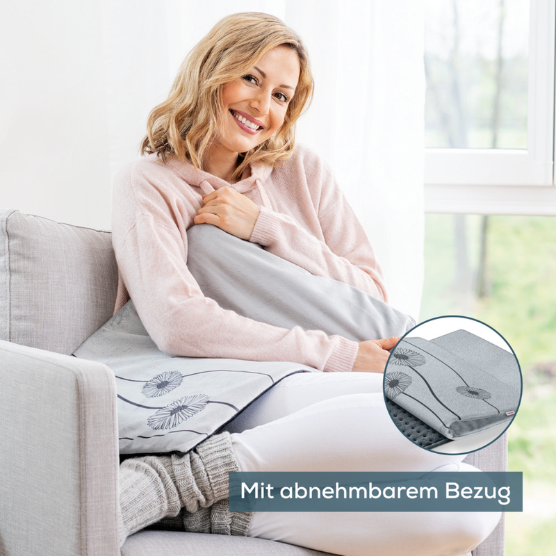 Auslaufartikel: Beurer HK 125 XXL-Heizkissen Cosy Grey | Packung (1 Stück)-zoom-