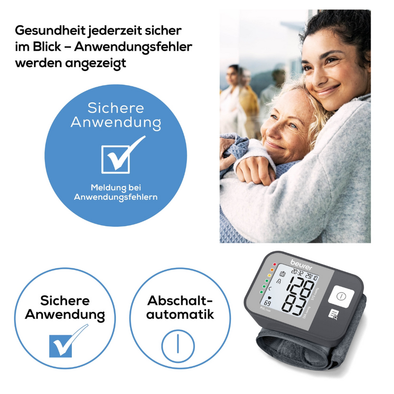 Auslaufartikel: Beurer Handgelenk-Blutdruckmessgerät BC 27 | Packung (1 Stück)-zoom-