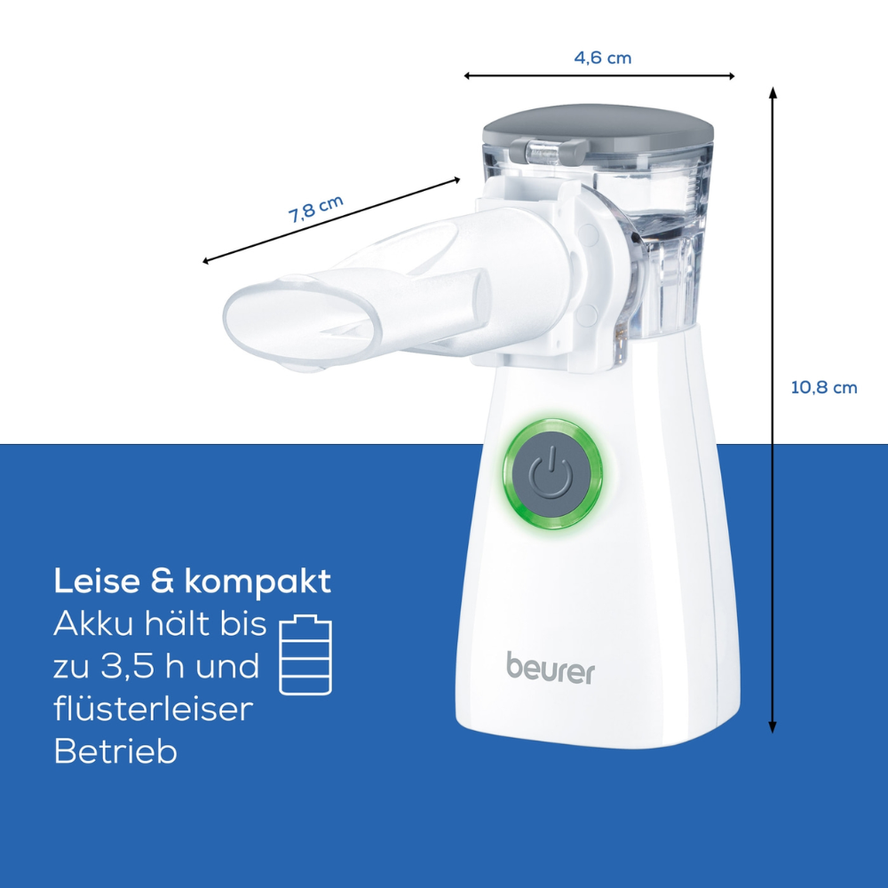 Auslaufartikel: Beurer IH 57 Inhalator mit Schwimgmembran-Technologie | Packung (1 Stück)-zoom-2