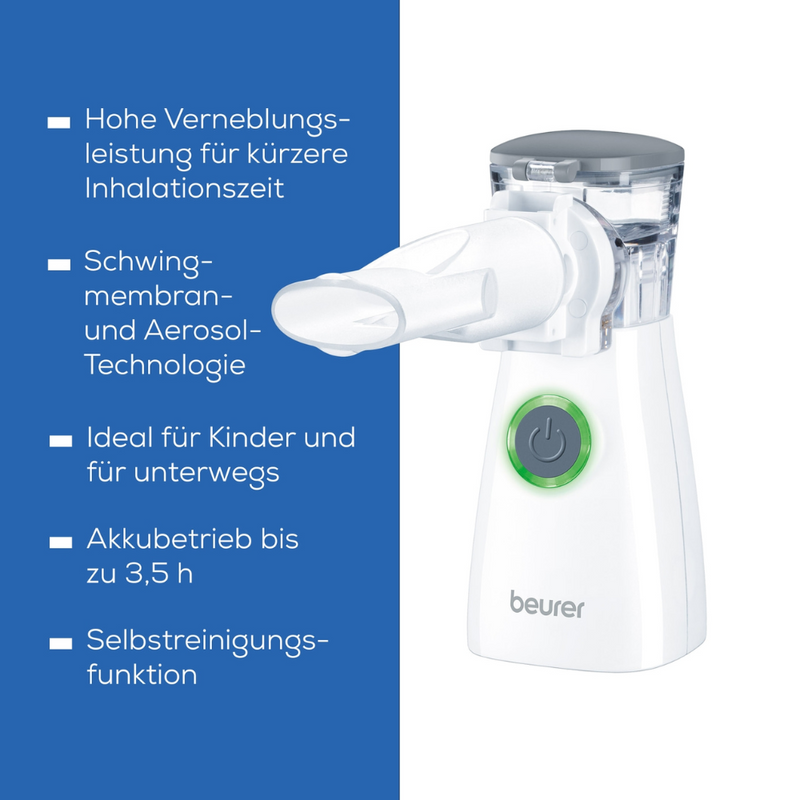 Auslaufartikel: Beurer IH 57 Inhalator mit Schwimgmembran-Technologie | Packung (1 Stück)-zoom-