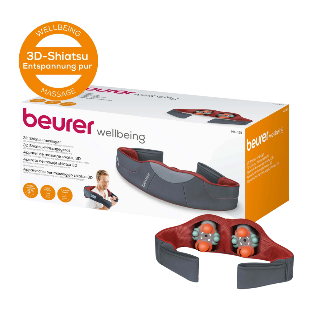 Auslaufartikel: Beurer MG 151 3D Shiatsu-Massagegerät | Packung (1 Stück)-zoom-1