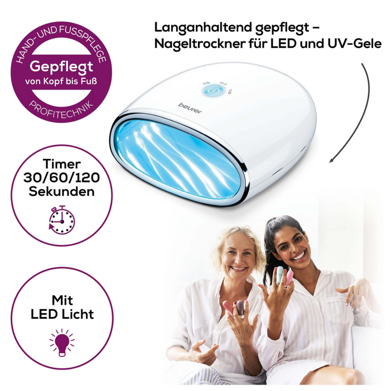 Auslaufartikel: Beurer MP 48 LED/UV-Nageltrockner | Packung (1 Stück)-zoom-