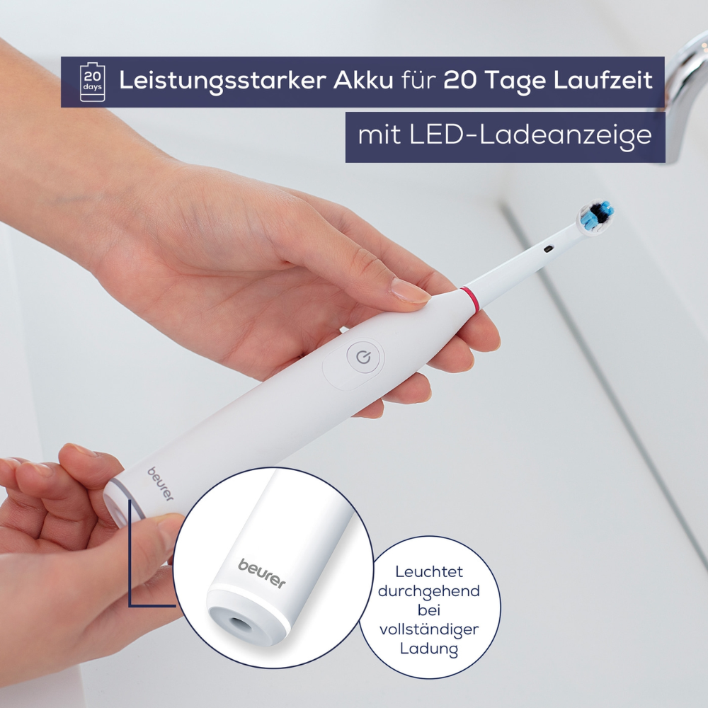 Auslaufartikel: Beurer TB 30 Elektrische Zahnbürste | Packung (1 Stück)-3
