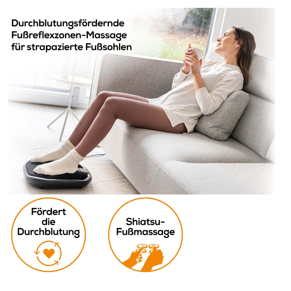 Auslaufartikel: Beurer FM 70 Shiatsu Fuß- und Rückenmassagegerät | Packung (1 Stück)-2