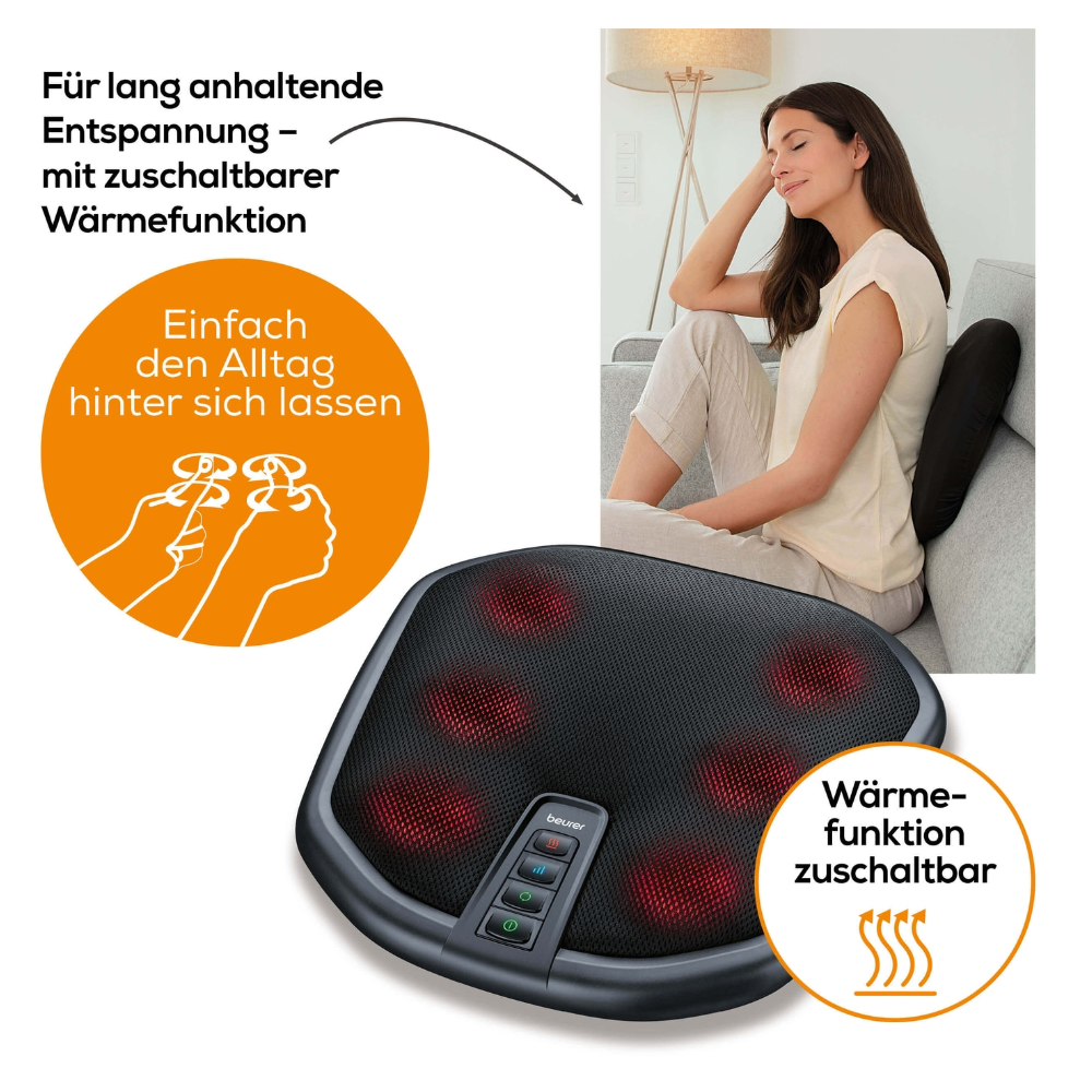 Auslaufartikel: Beurer FM 70 Shiatsu Fuß- und Rückenmassagegerät | Packung (1 Stück)-zoom-3