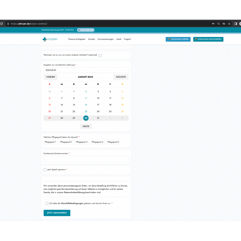 CareBox Inco: Weclapp Abrechnungs- & Ordertool für Pflegehilfsmittel und Inkontinenz-zoom-