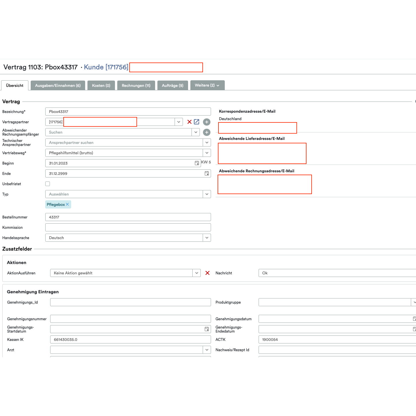 CareBox Inco: Weclapp Abrechnungs- & Ordertool für Pflegehilfsmittel und Inkontinenz-zoom-5
