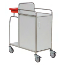 Novocal Stationswagen Rahmen: Edelstahl Sämtliche Rohrverbindungen sind  rundum verschweißt   1 | Packung (1 Stück)-1