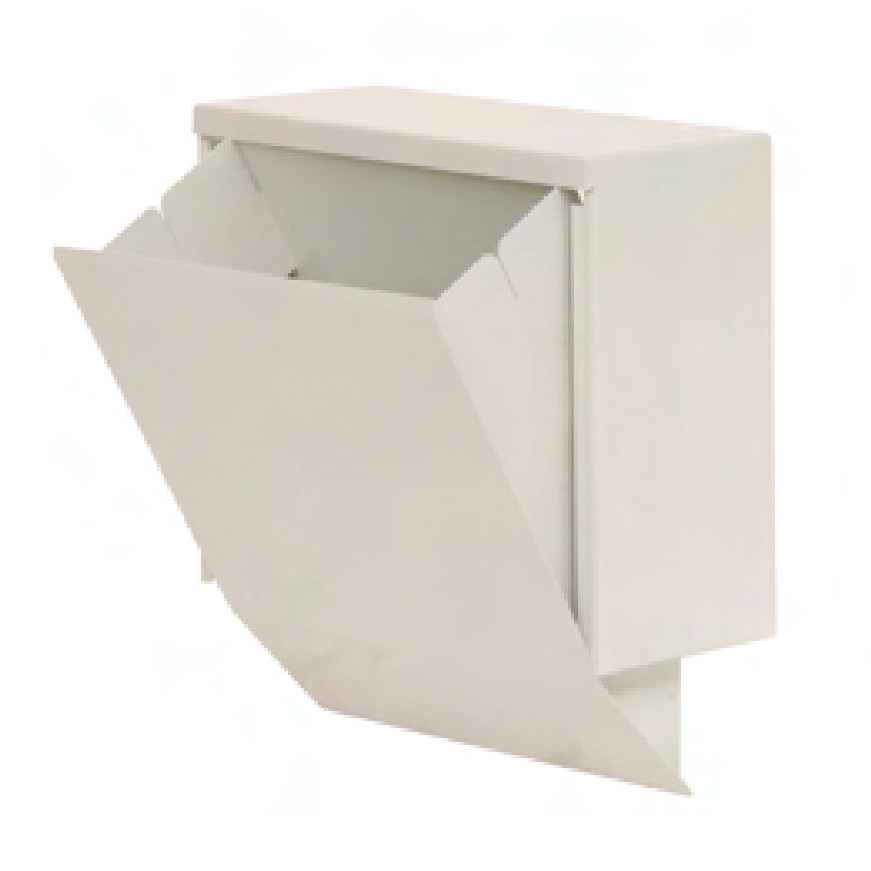 Novocal Hygieneabfalleimer SLIDE Farbe: Weiß pulverbeschichtet