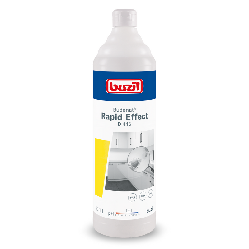Buzil Budenat® Rapid Effect D 446 alkoholisches Schnelldesinfektionsmittel, gebrauchsfertig | Flasche (1 l)-zoom-