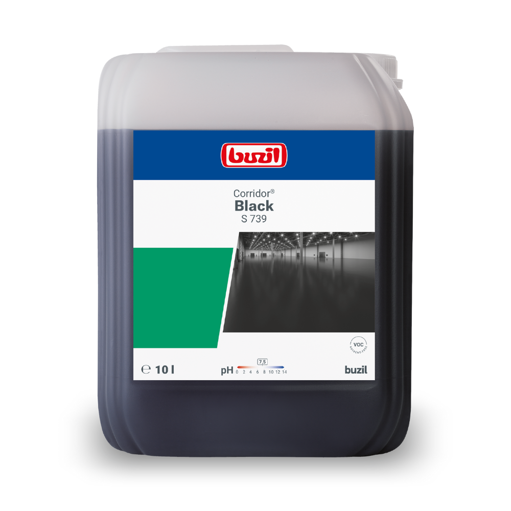 Buzil Corridor® Black S 739 Schwarze Dispersion | Kanister (10 l)-zoom-1