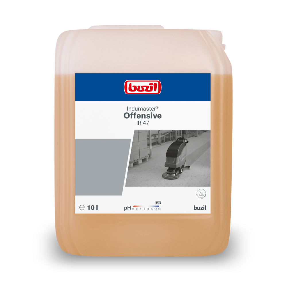 Buzil Indumaster® Offensive IR 47 Hochalkalischer Intensiv-Industriereiniger | Kanister (10 l)-zoom-1