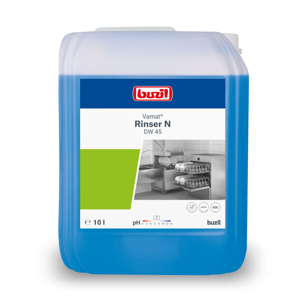Buzil Vamat® Rinser N DW 45 Klarspüler, neutral | Kanister (10 l)-1