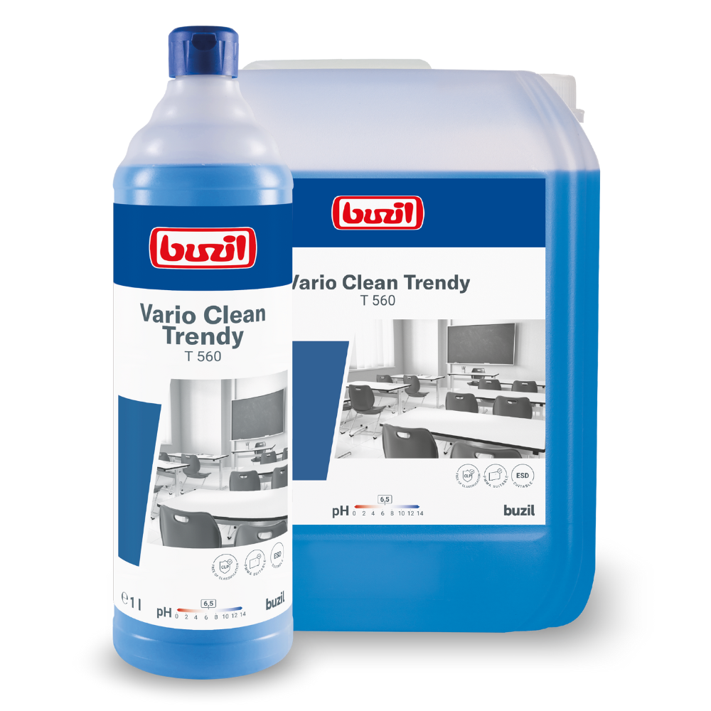 Buzil Vario Clean Trendy T 560  Neutraler Schon- und Kunststoffreiniger-1