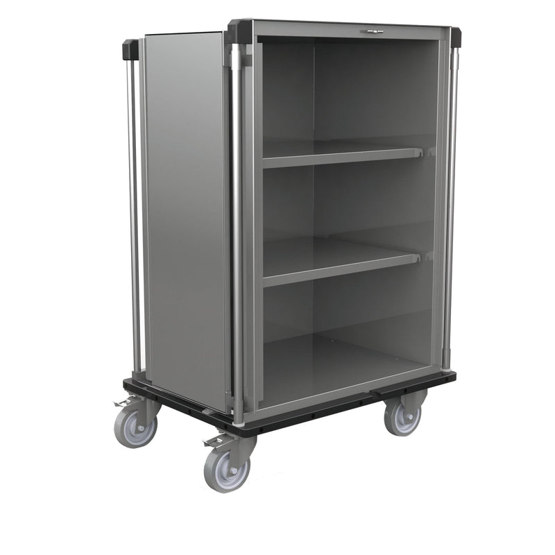 Novocal Sterilgut-Transportwagen  Wagengehäuse aus satiniertem Edelstahlblech | Packung (1 Stück)-zoom-