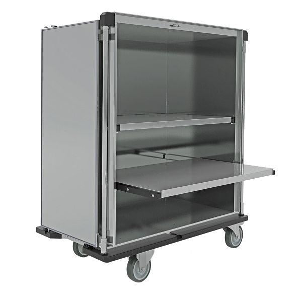 Novocal Sterilgut-Transportwagen               Wagengehäuse aus satiniertem Edelstahlblech | Packung (1 Stück)-zoom-