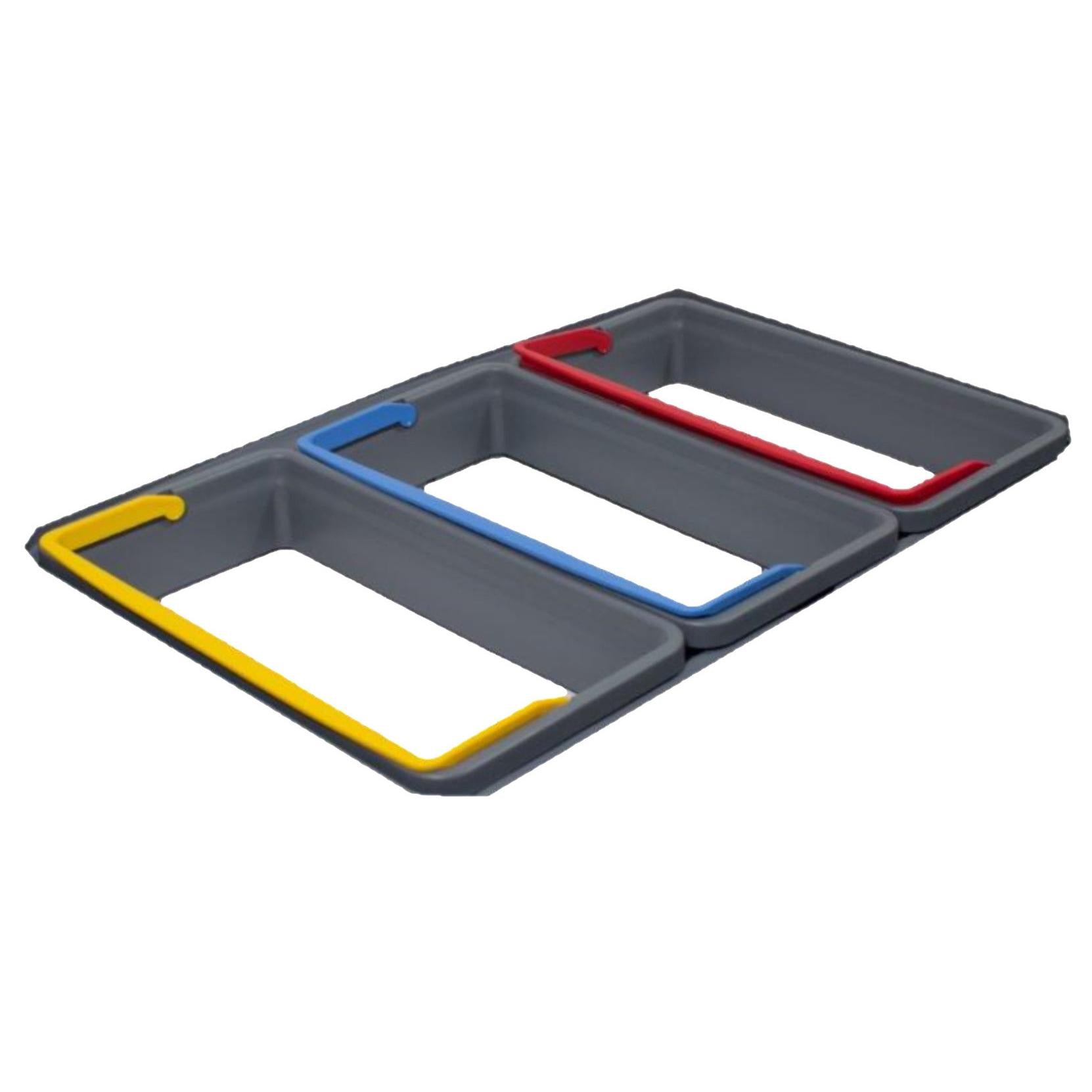 Di Protect Dreifach-Abfalltrennung 1 Stk., Dreifach-Abfalltrennung für TASKI Protect Trolley | Packung (1 Stück)-zoom-1