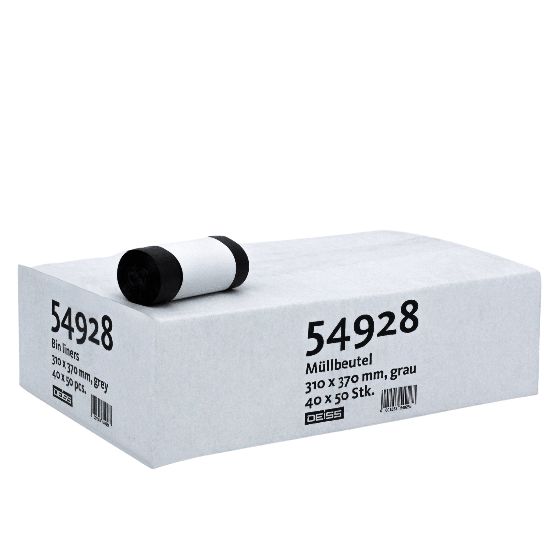 DEISS Müllbeutel 6 Liter reißfest mit 10-20% Regeneratanteil-1