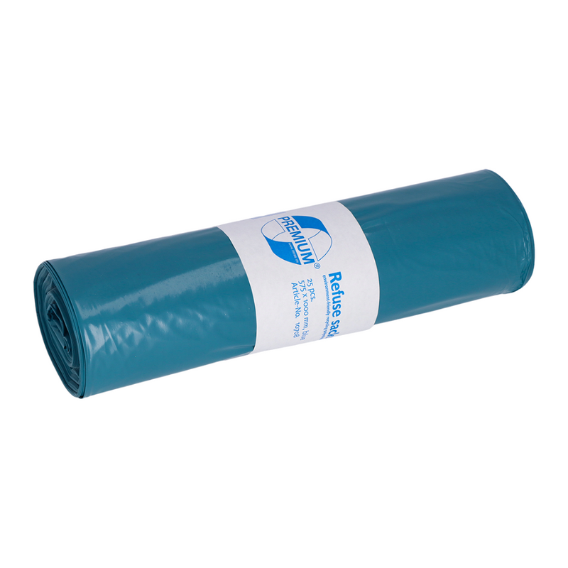 DEISS Premium Müllsäcke aus LDPE, 10708, 70 Liter | Rolle (25 Stück)-zoom-