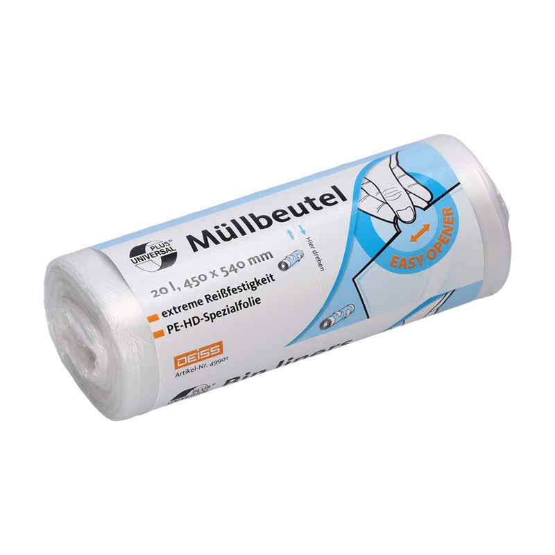 DEISS Universal Plus® Müllbeutel 20 Liter, 49901-zoom-