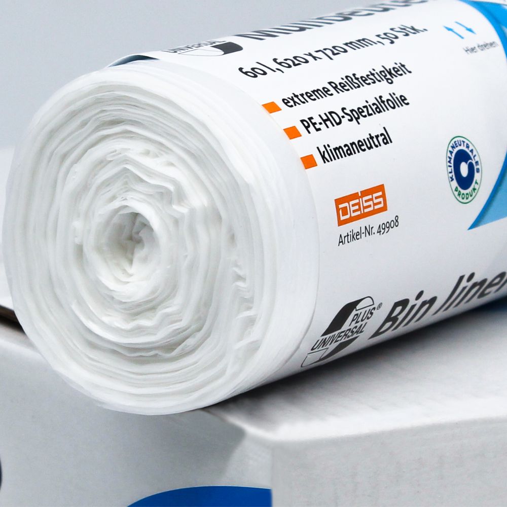 DEISS Universal Plus® Müllbeutel 60 Liter, 49908