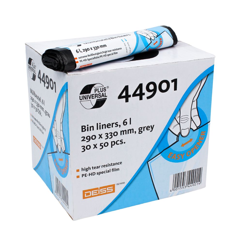 DEISS Universal Plus® Müllbeutel 6 Liter, 44901-1