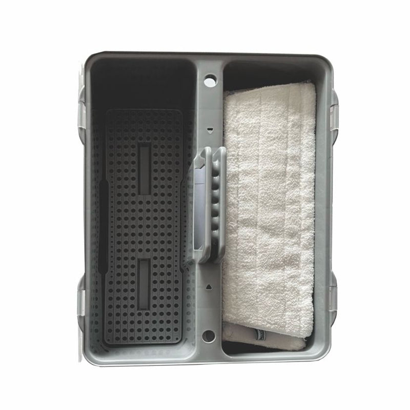 Arcora X-Line Duo Kunststoff Box Grau Mit Deckel Und Plastikgriff Inkl. 1X Bodensieb | Karton (1 Stück)-zoom-