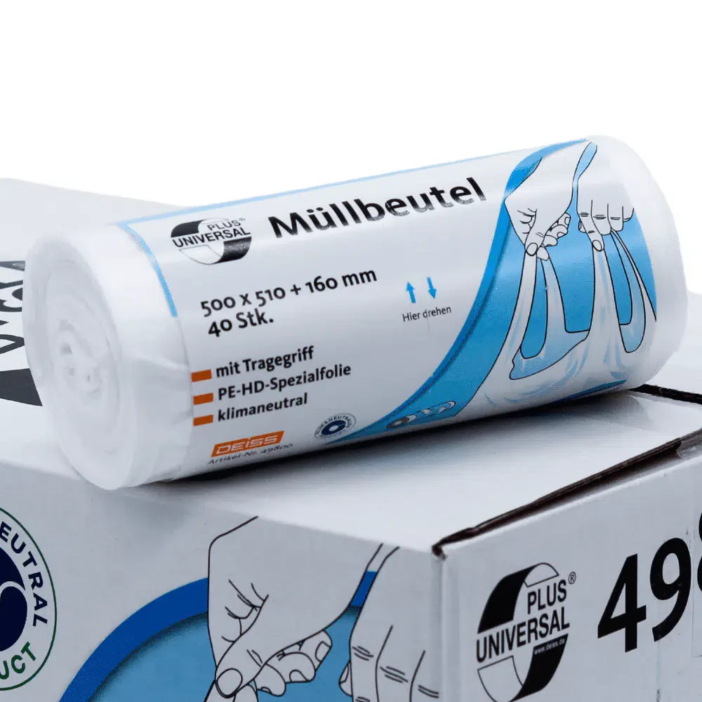 DEISS Universal Plus Müllbeutel, 49800, 20 Liter mit Tragegriff-zoom-2