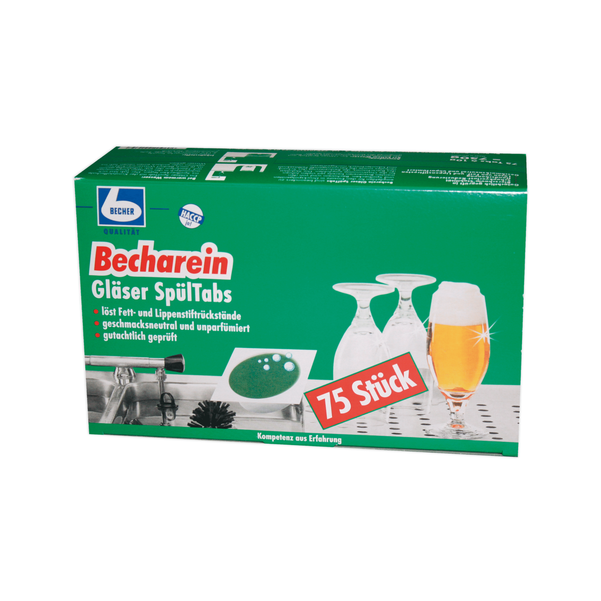 Dr. Becher Becharein Gläser SpülTabs,  750g | Packung (750 g)-zoom-1