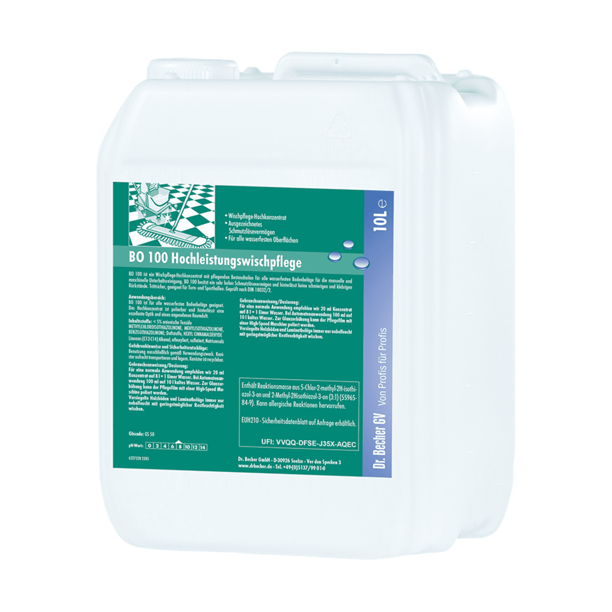 Dr. Becher BO 100 Hochleistungswischpflege