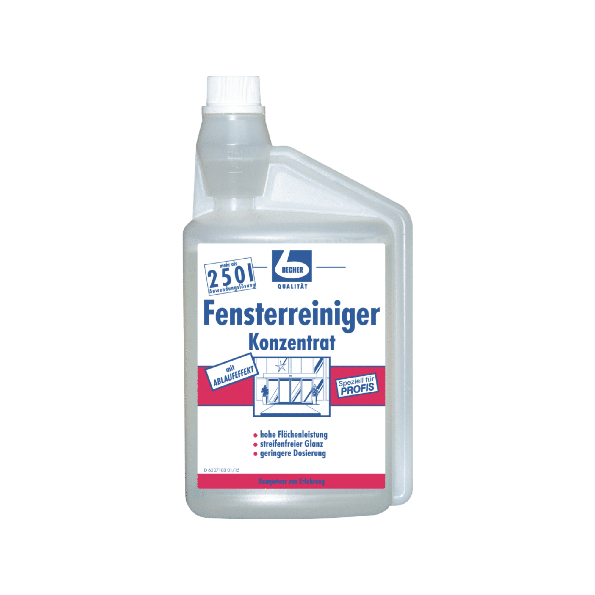 Dr. Becher Fensterreiniger Konzentrat - 1 Liter | Flasche (1 ml)-zoom-1