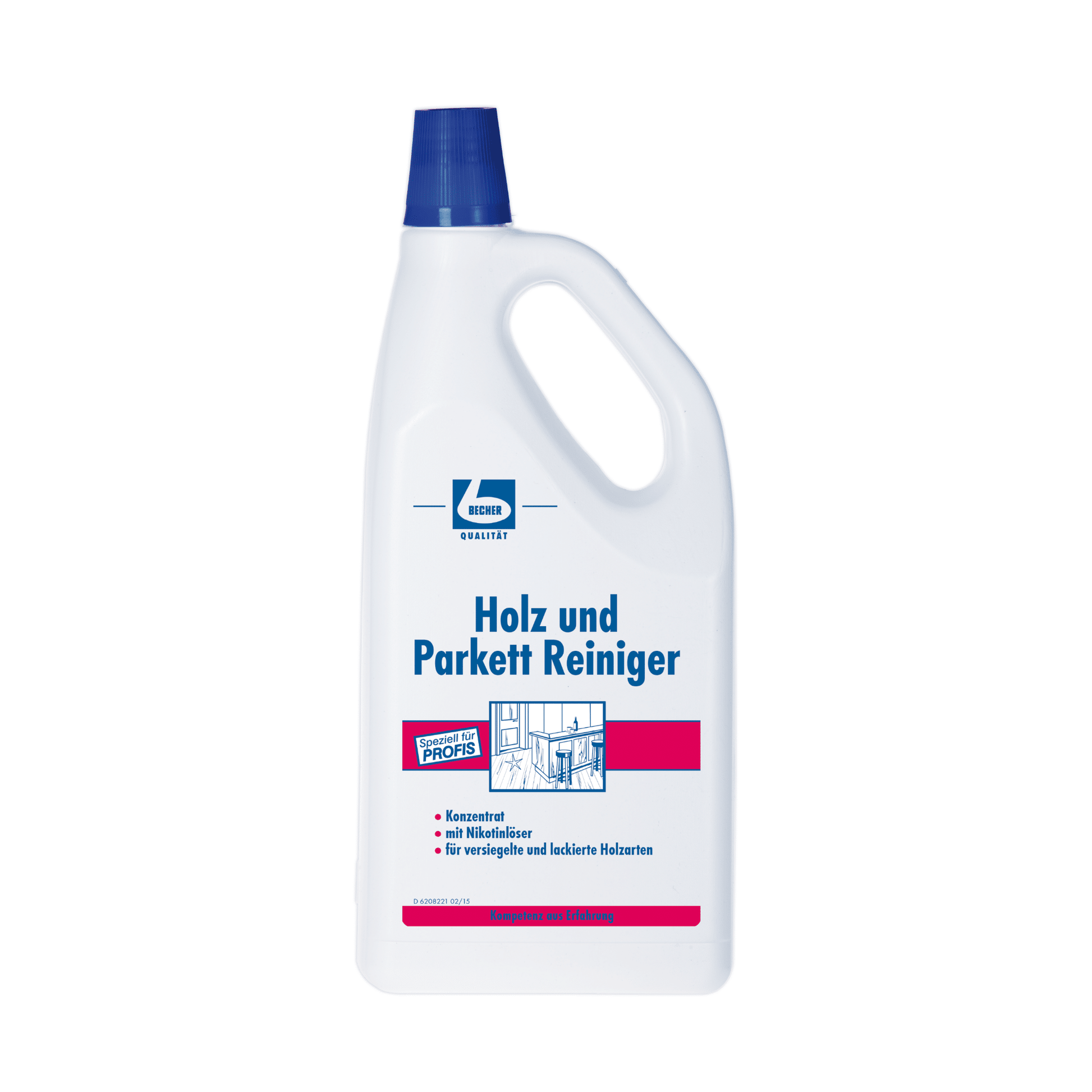 Dr. Becher Holz und Parkett Reiniger -1 Liter | Flasche (1000 ml)-1