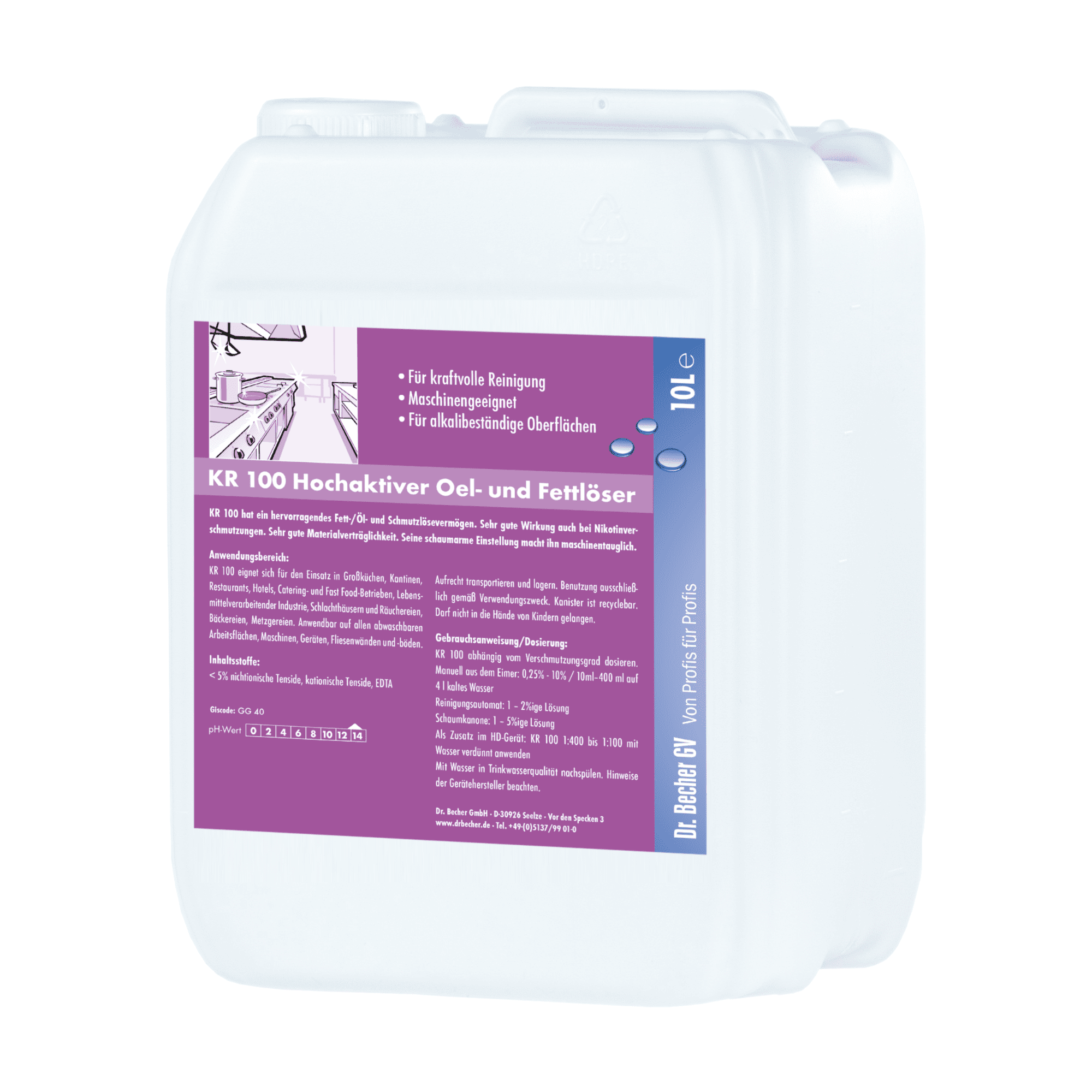 Dr. Becher KR 100 Hochaktiver Öl- und Fettlöser-zoom-2