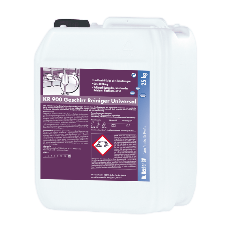 Dr. Becher KR 900 Geschirr Reiniger Universal - 12 oder 25 kg-zoom-