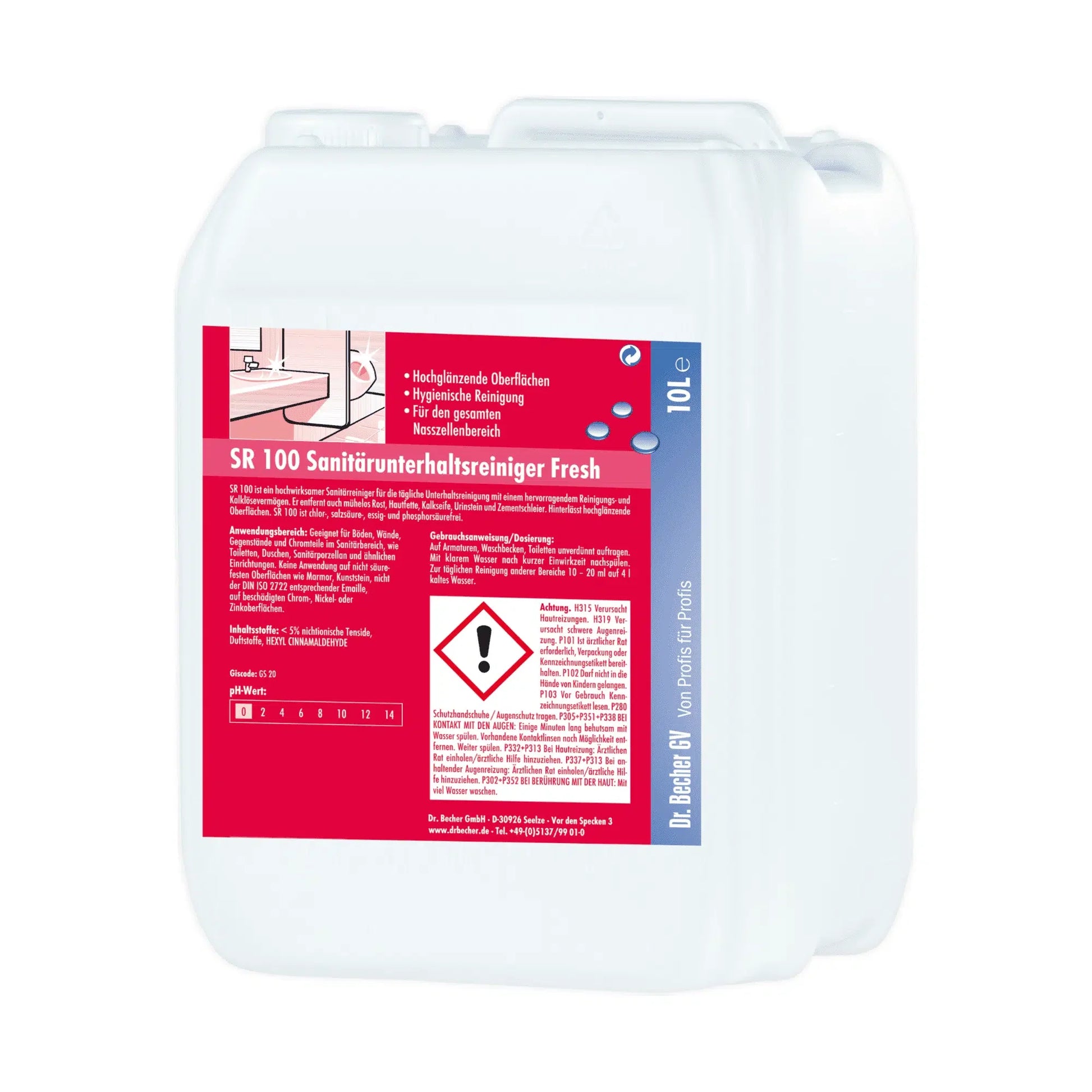 Dr. Becher SR 100 Sanitärunterhaltsreiniger Fresh-2