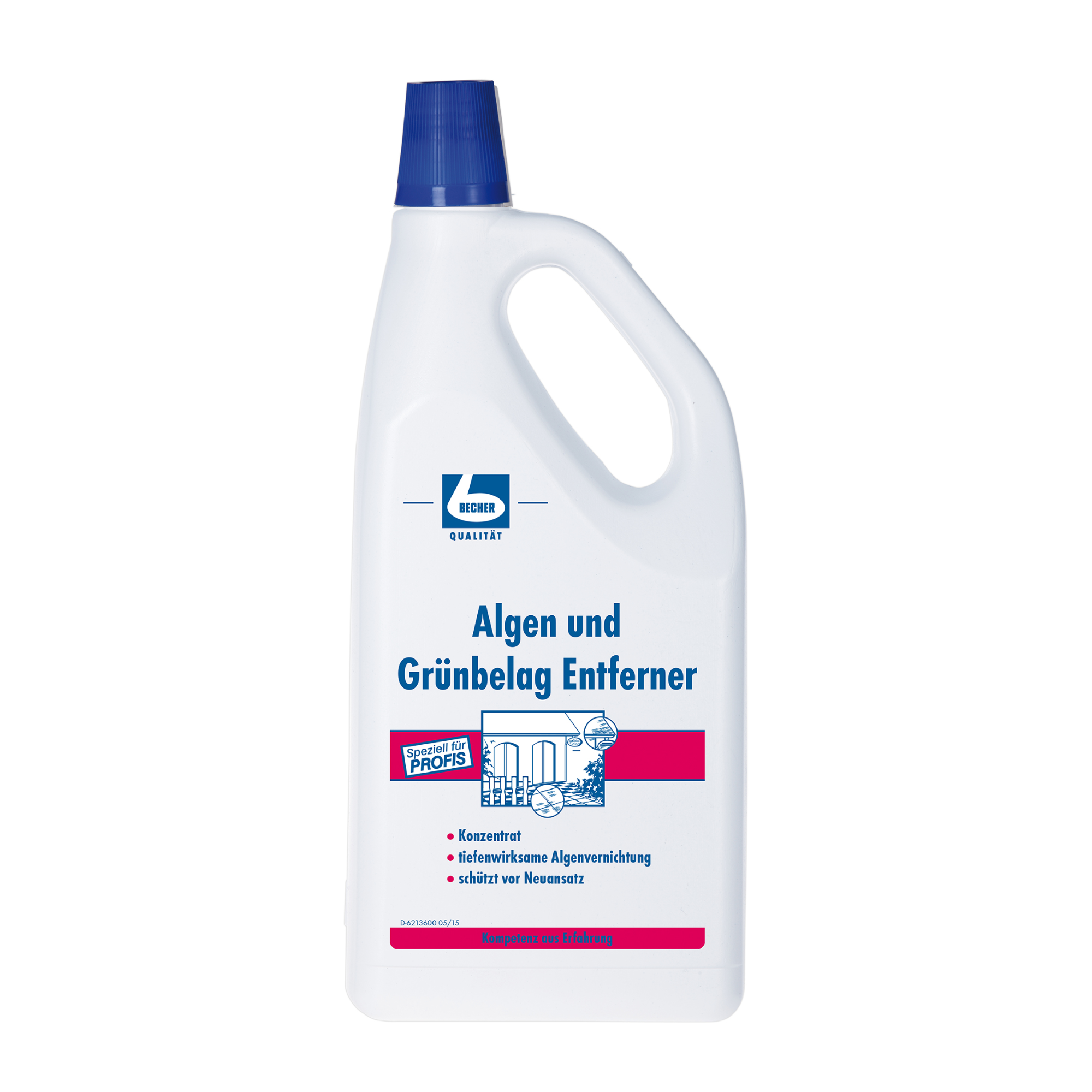 Dr. Becher Algen und Grünbelag Entferner | Flasche (2000 ml)